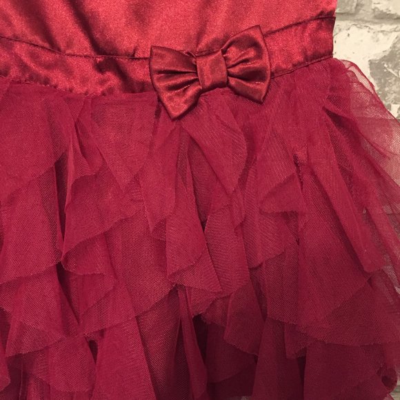 Baby Girl's Satin & Tulle Dress 24 Months - Picture 2 of 6